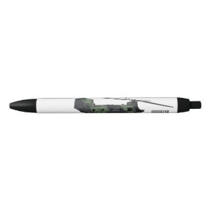 Chinook army helicopter cartoon illustration pen