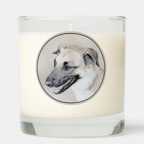 Chinook Helicopter Ears Painting _ Dog Art Scented Candle