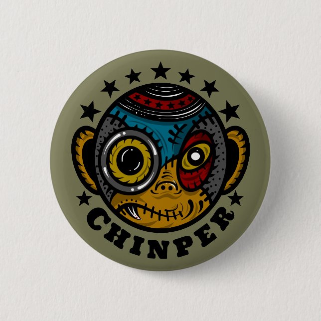 CHINPER Button badges (Front)