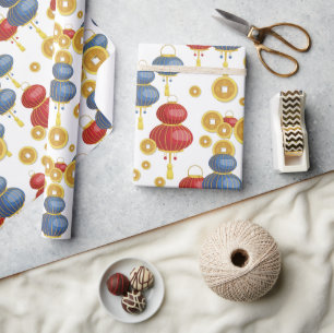 Chinses Happy New Year  Wrapping Paper