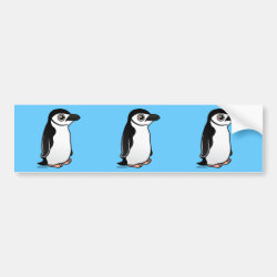 Chinstrap Penguin Bumper Sticker
