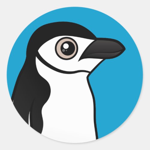 Chinstrap Penguin Classic Round Sticker