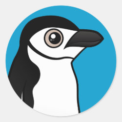 Chinstrap Penguin Round Sticker