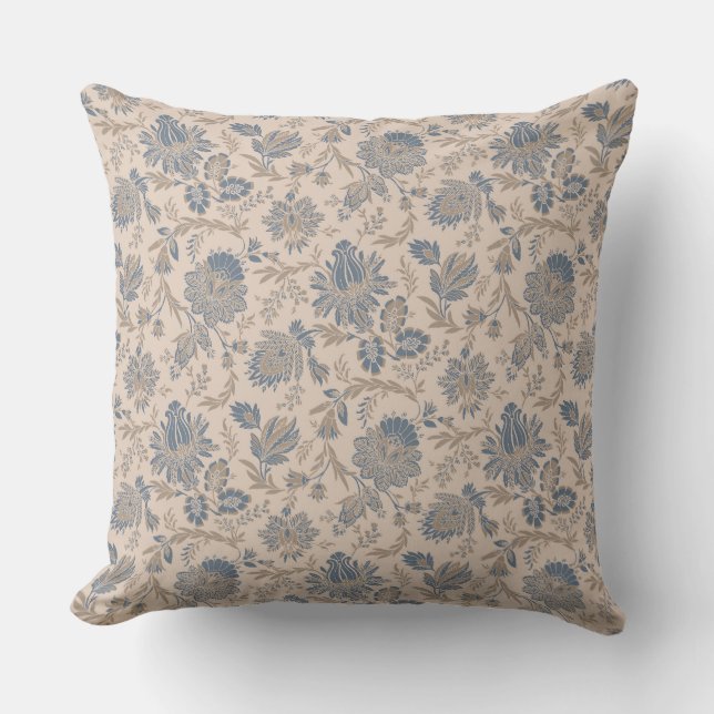 Chintz design cushion cover (Front)