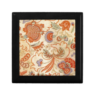 Chintz Paisley Antique Floral Pattern Gift Box