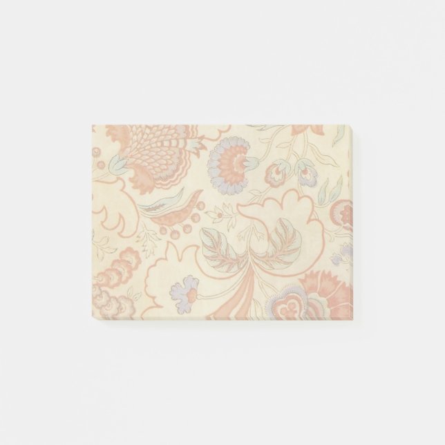 Chintz Paisley Antique Floral Pattern Post-it Notes (Front)