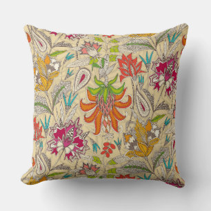 chintz pop sunlight throw pillow