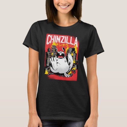 Chinzilla Chinchilla Monster T_Shirt