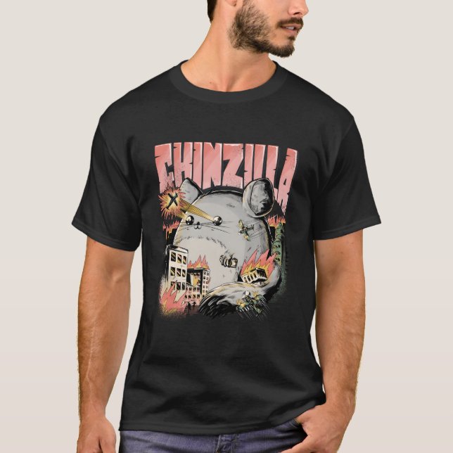 Chinzilla Chinchilla Saying Chinchillas Owners T-Shirt (Front)