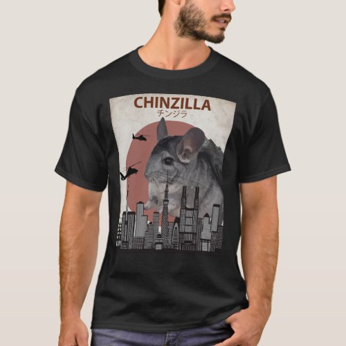 Chinzilla _ Giant Chinchilla Monster Essential  T_Shirt