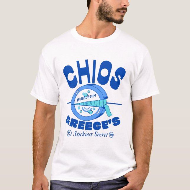 Chios Greece's stickiest secret T-Shirt (Front)