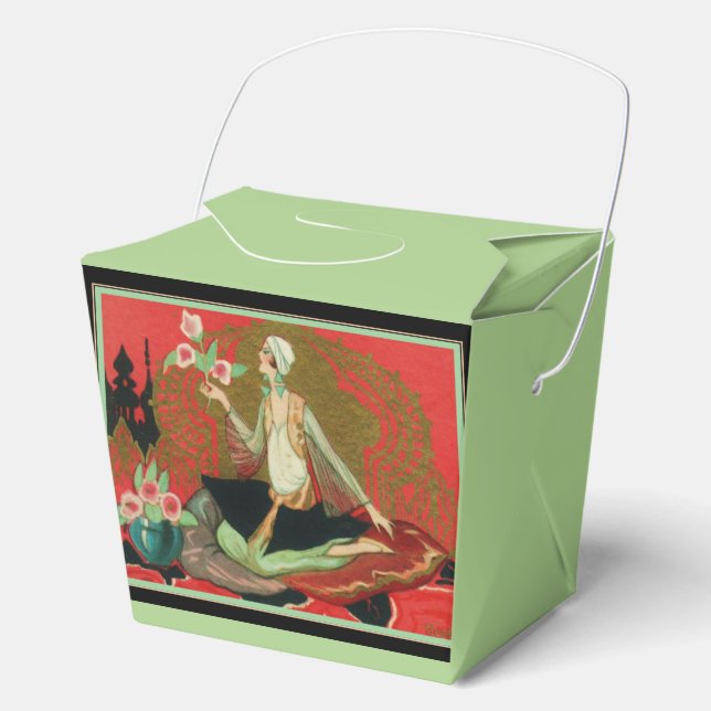 Chiostri Art Deco Party Favor Box (Front)