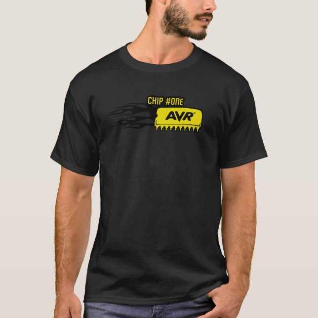 Chip #1 the first AVR Micro T-Shirt (Front)