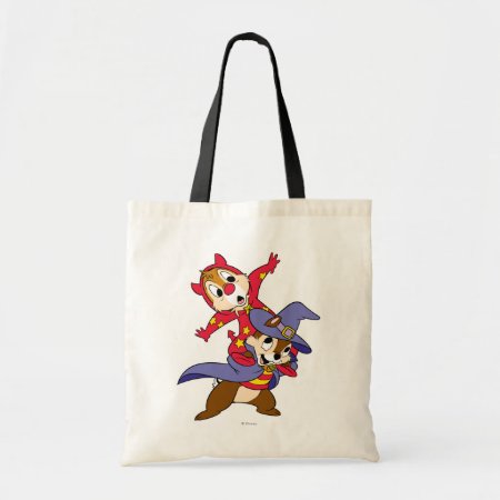 Chip 'an Dale: Halloween Tote Bag