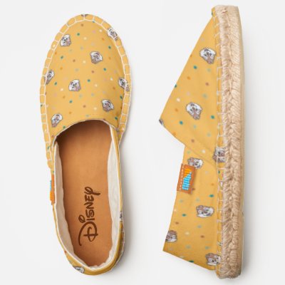 Chip and Dale Polka Dot Pattern Espadrilles