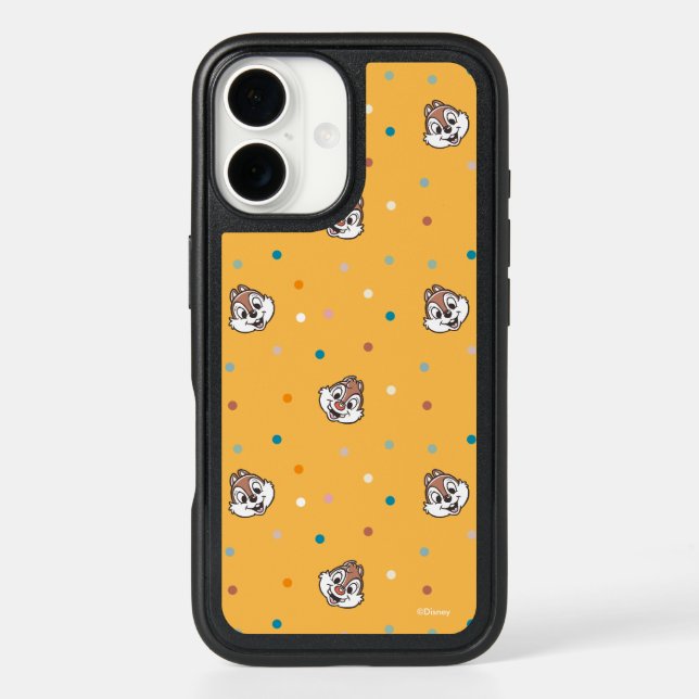 Chip and Dale Polka Dot Pattern Otterbox iPhone Case (Back)
