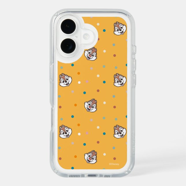 Chip and Dale Polka Dot Pattern Speck iPhone Case (Front)