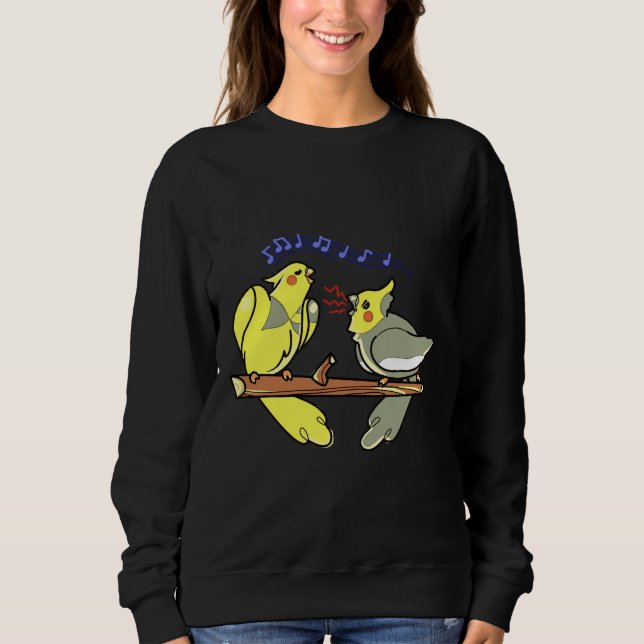 Chip And Fish The Cockatiel Brothers Sweatshirt (Front)