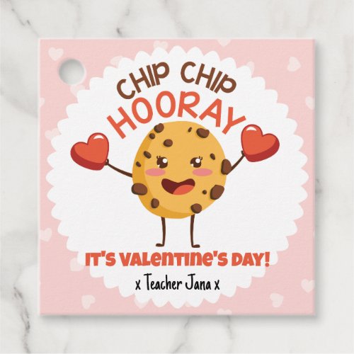 Chip Chip Hooray Its Valentines Day Favor Tags