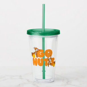 Chip & Dale Go Nuts! Acrylic Tumbler