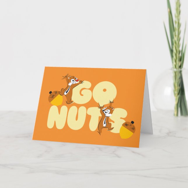 Chip & Dale Go Nuts! Card (Front)