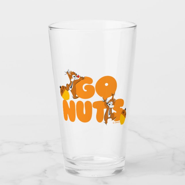 Chip & Dale Go Nuts! Glass (Front)
