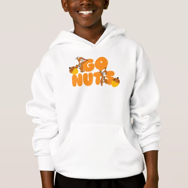 Chip & Dale Go Nuts! Hoodie (Front)