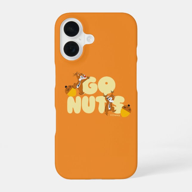 Chip & Dale Go Nuts! Iphone Case (Back)