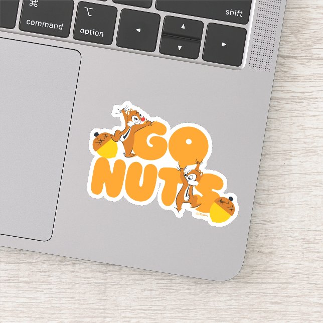 Chip & Dale Go Nuts! Sticker (Detail)