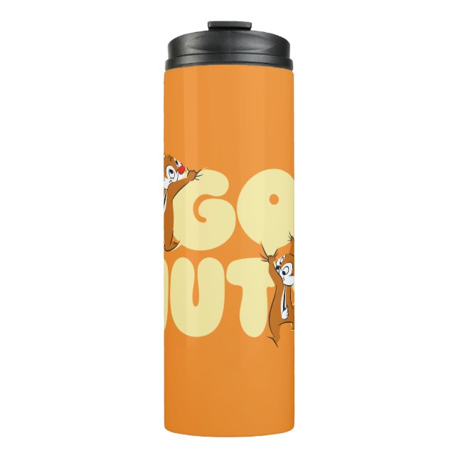 Chip & Dale Go Nuts! Thermal Tumbler (Front)