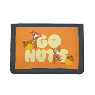 Chip & Dale Go Nuts! Tri-fold Wallet