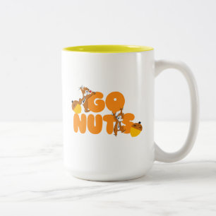 Chip & Dale Go Nuts! Two-Tone Coffee Mug