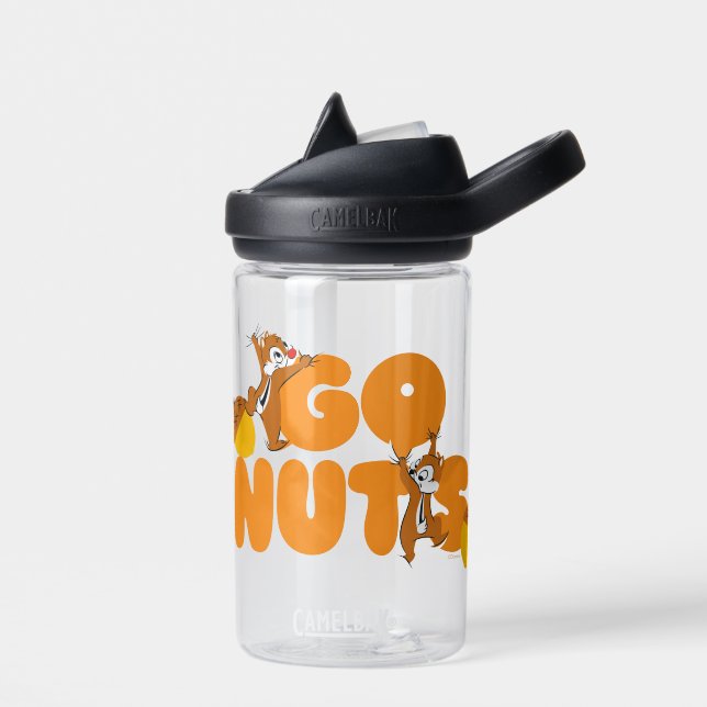 Chip & Dale Go Nuts! Water Bottle (Left)