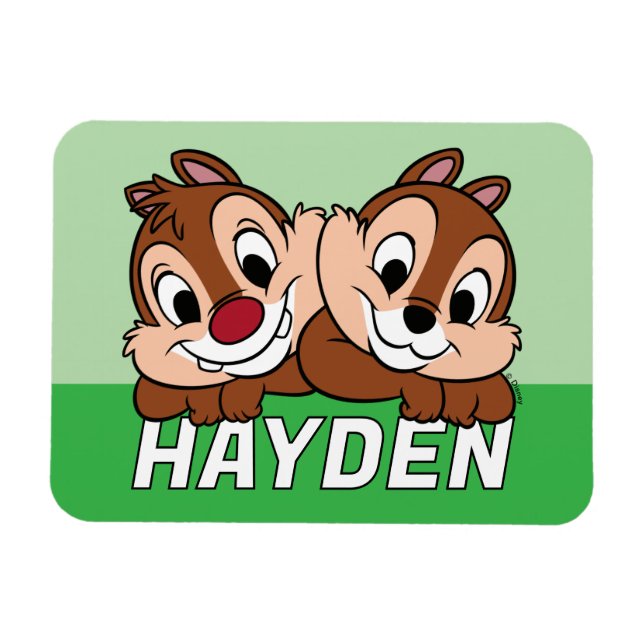 Chip & Dale Smile Magnet (Horizontal)