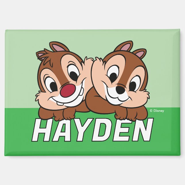 Chip & Dale Smile Magnet (Front)