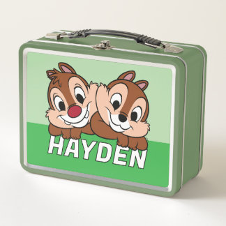 Chip & Dale Smile Metal Lunch Box
