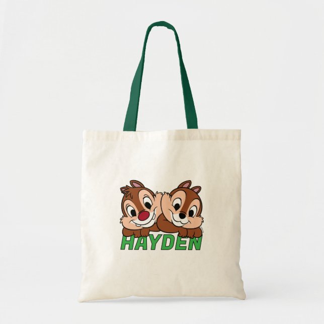 Chip & Dale Smile Tote Bag (Front)