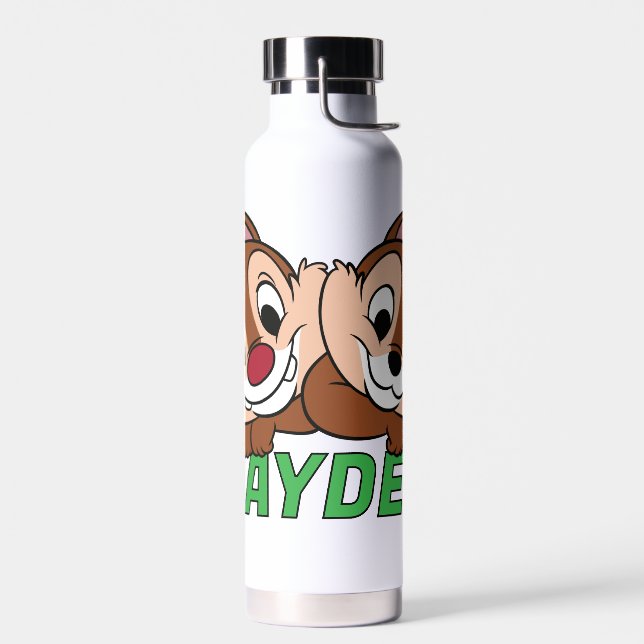 Chip & Dale Smile Water Bottle (Left)
