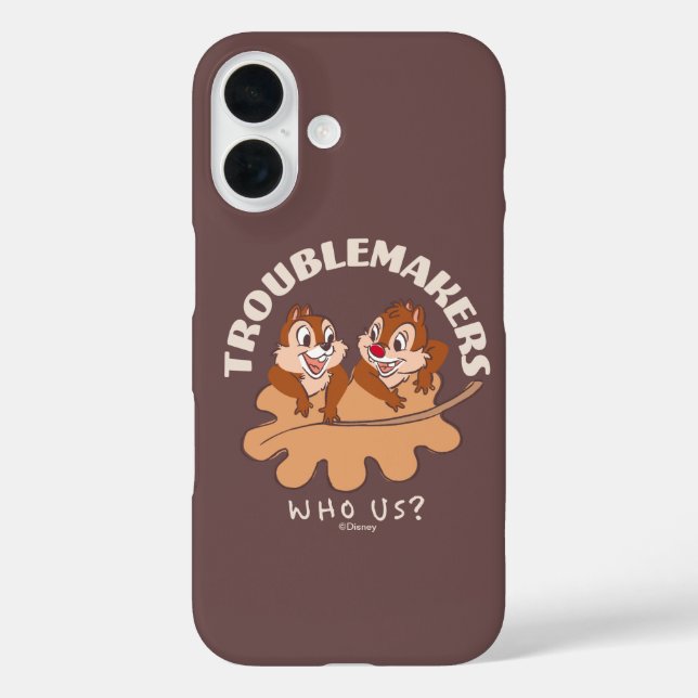 Chip & Dale Troublemakers Case-Mate iPhone Case (Back)