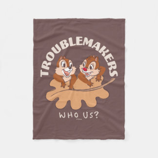 Chip & Dale Troublemakers Fleece Blanket