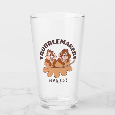 Chip &amp; Dale Troublemakers Glass