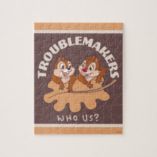 Chip & Dale Troublemakers Jigsaw Puzzle