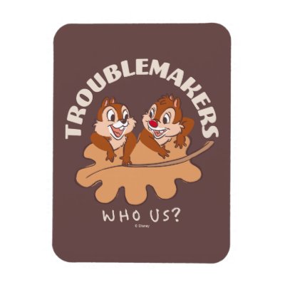 Chip &amp; Dale Troublemakers Magnet