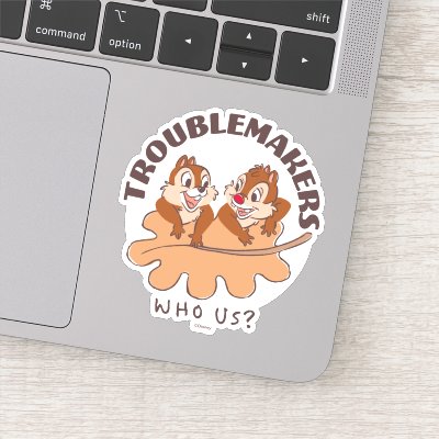 Chip &amp; Dale Troublemakers Sticker