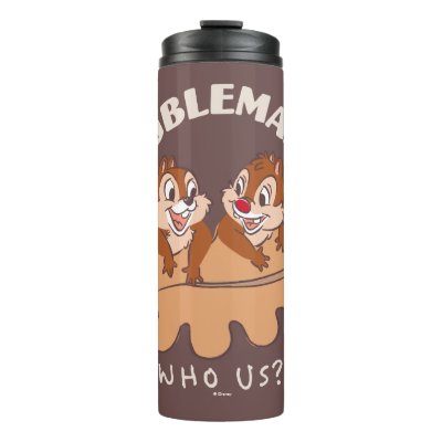 Chip &amp; Dale Troublemakers Thermal Tumbler