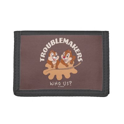 Chip &amp; Dale Troublemakers Trifold Wallet