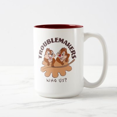 Chip &amp; Dale Troublemakers Two-Tone Coffee Mug