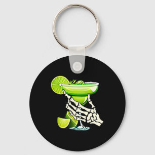 Chip Dippin Margartta Sippin Cinco De Mayo 2 Sided Keychain