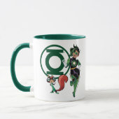 Chip & Green Lantern Mug (Left)