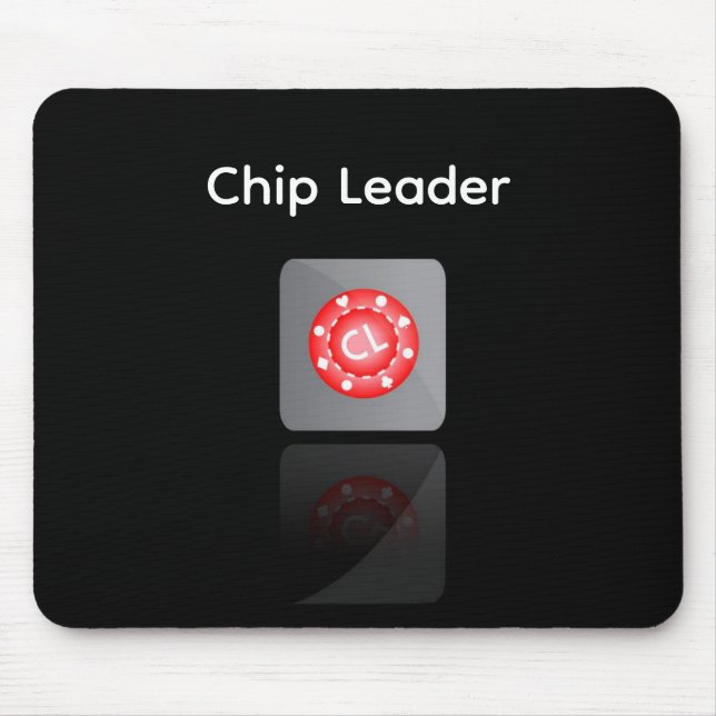 Chip Leader app icon Mouse Pad (Front)